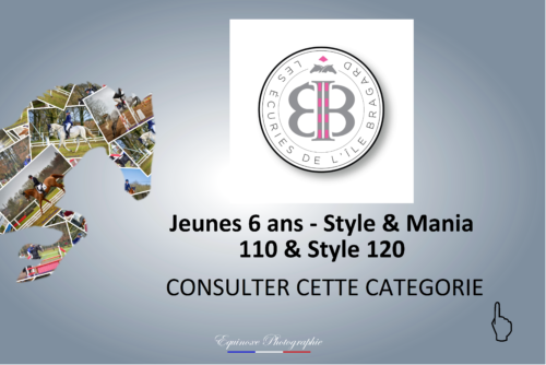 Jeunes 6 ans - Style et Mania 110 - Style 120 - Hunter - Ecuries de l'Ile Bragard - 03/04/2022