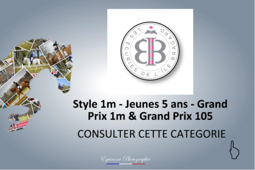Style 1M - Jeunes 5 ans - GP1M - GP105 - Hunter - Ecuries de l'Île Bragard - 03/04/2022