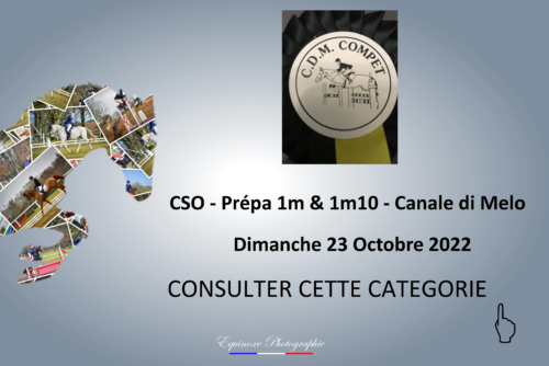 CSO - Prépa 1m et 1m10 - Canale Di Melo - 23/10/2022