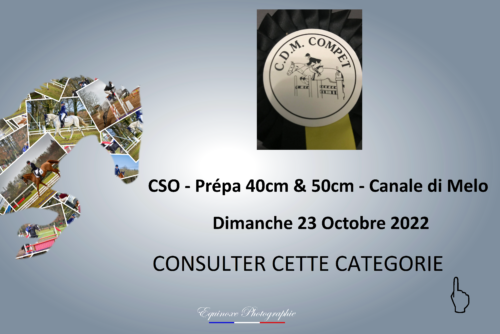 CSO - Prépa 40 et 50 - Canale Di Melo - 23/10/2022
