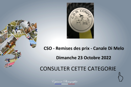 CSO - Remises Des Prix - Canale Di Melo - 23/10/2022