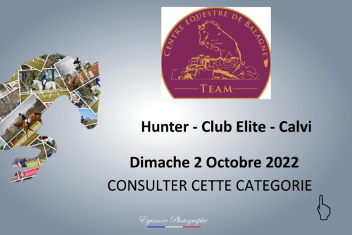 Hunter - Club Elite - Calvi - 02/10/2022