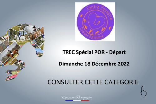 TREC POR - Départ - CE du Domaine D'Anghione - 18/12/2022