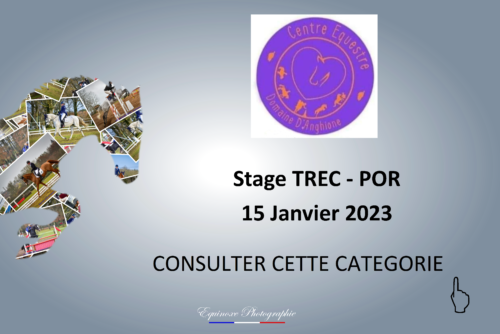 Stage TREC - POR - CE du Domaine d'Anghione - 15/01/2023