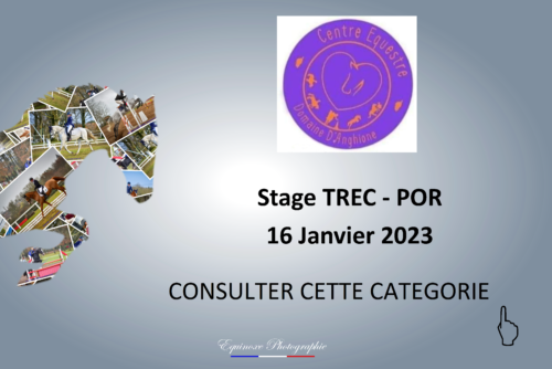 Stage TREC - POR - CE du Domaine d'Anghione - 16/01/2023
