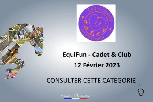 EquiFun - Cadet & Club - CE du Domaine d'Anghione - 12/02/2023