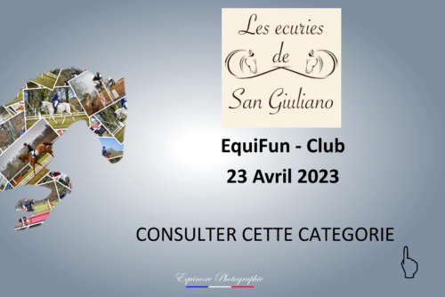 EquiFun - Club - Les Ecuries de San Giuliano - 23/04/2023