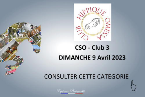 CSO - Club 3 - Club Hippique d'Omessa - 09/04/2023
