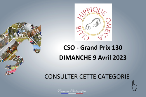 CSO - Grand Prix 130 - Club Hippique d'Omessa - 09/04/2023