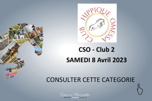 CSO - Club 2 - Club Hippique d'Omessa - 08/04/2023