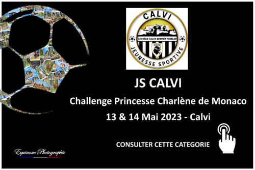 Tournoi Foot Calvi - JS CALVI - 13 et 14/05/2023