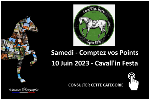Comptez Vos Points - Cavall'in Festa - 10/06/2023