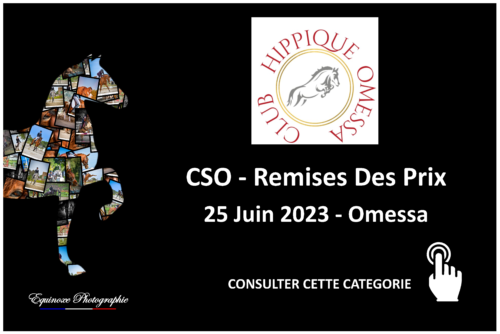 CSO - Remises Des Prix - Club Hippique d'Omessa - 25/06/2023