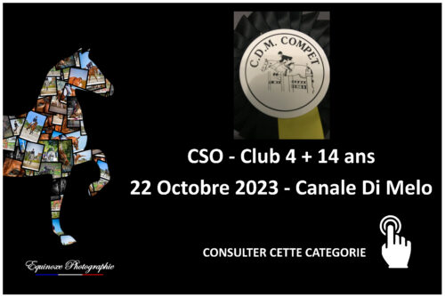 CSO - Club 4 PLUS de 14 Ans - Canale Di Melo - 22/10/2023