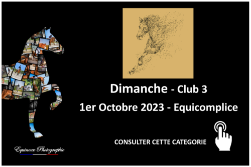 CSO - Club 3 GP - Equicomplice - 01/10/2023